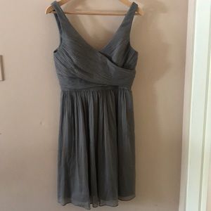 J Crew Gray Heidi dress